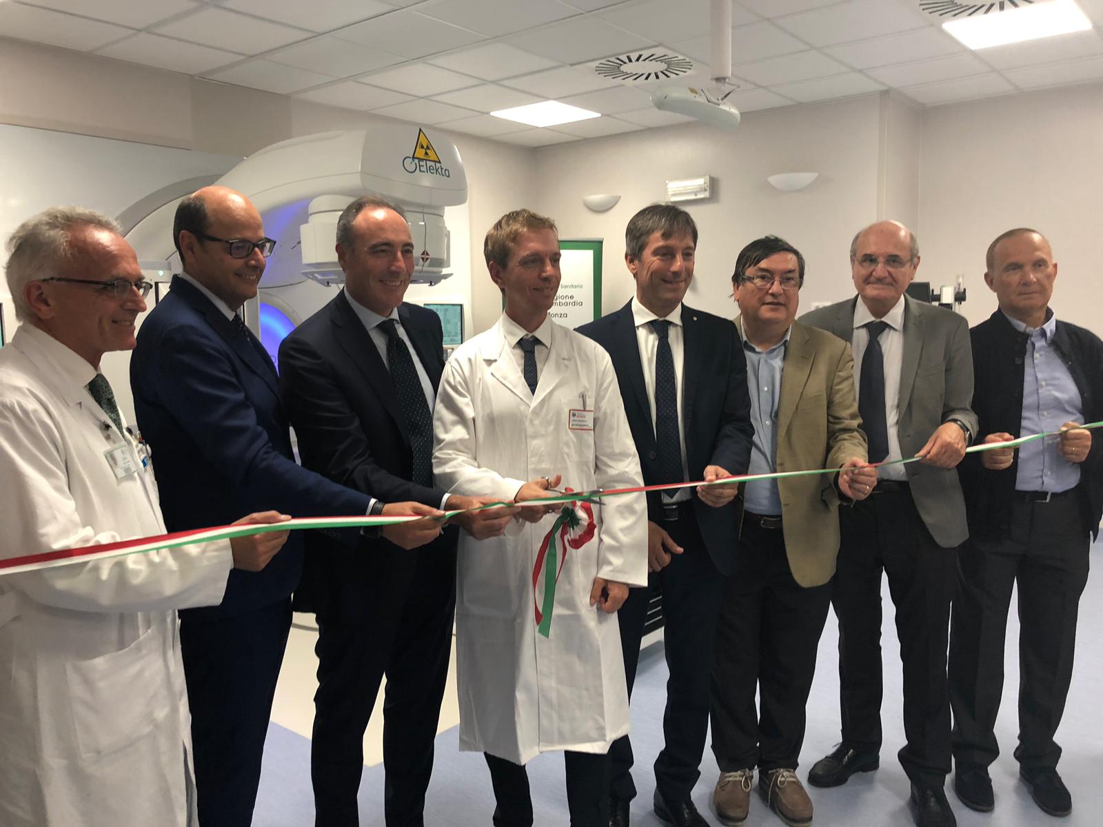 Inaugurato il nuovo acceleratore lineare di ultima generazione