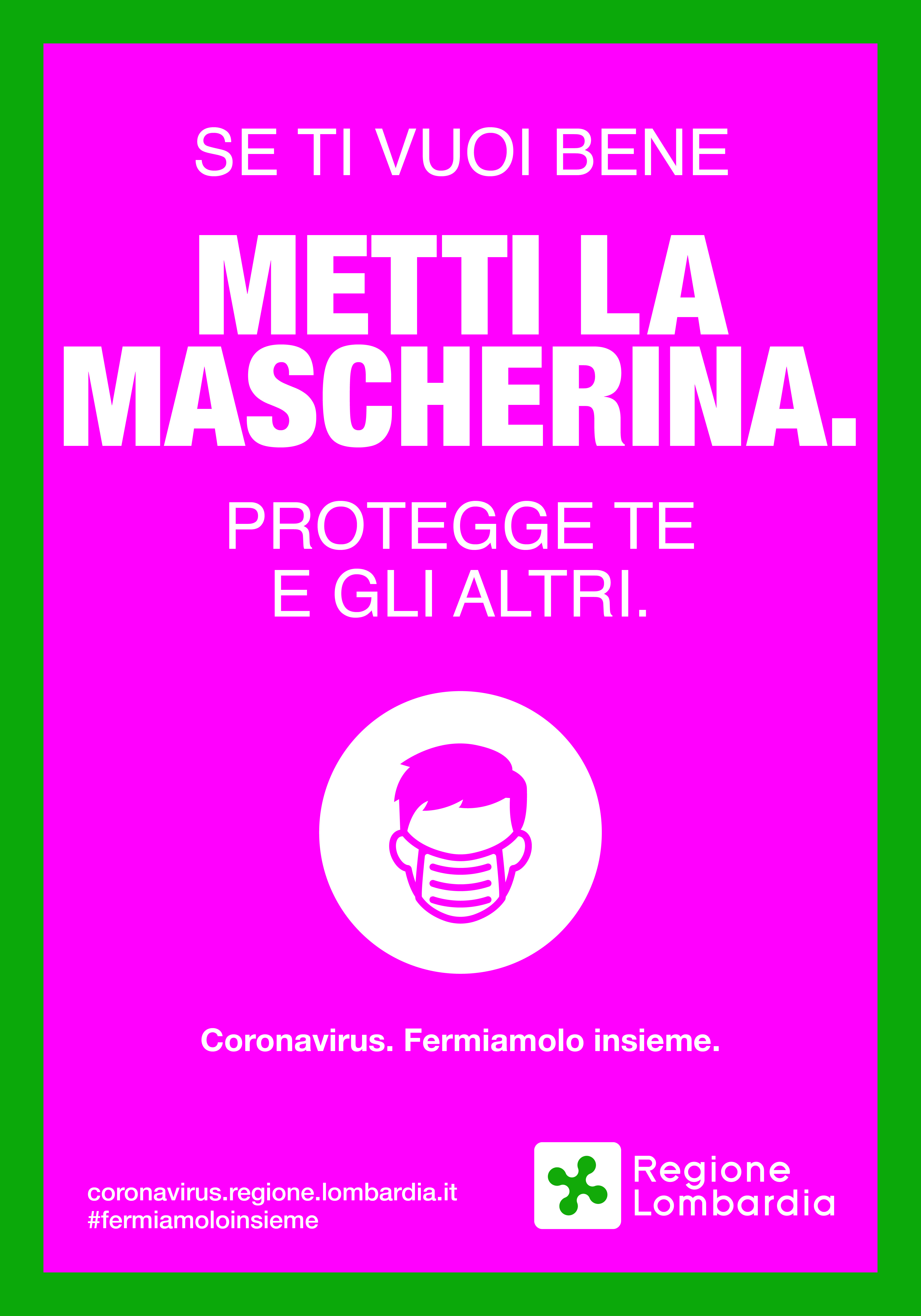 mettiti la mascherina