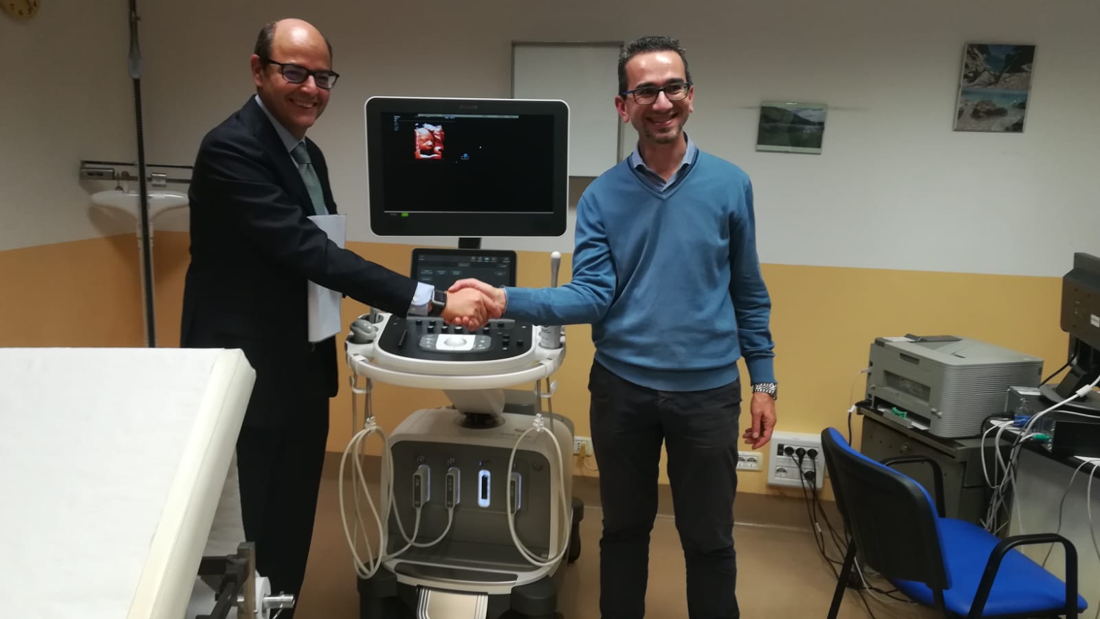 Un nuovo moderno ecografo al consultorio di Brugherio