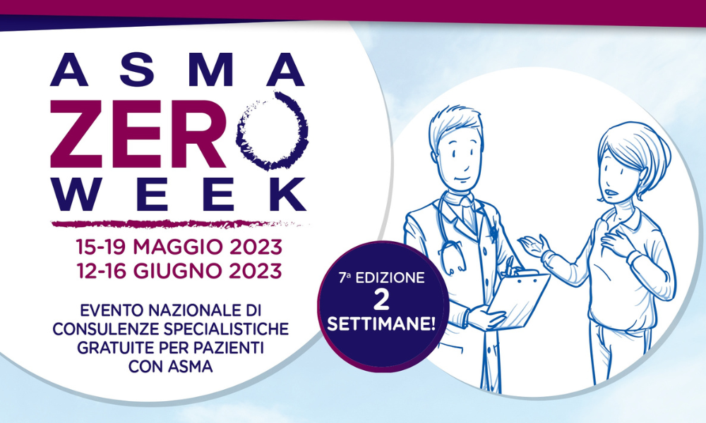 Asma Zero Week: consulenze specialistiche gratuite per pazienti con asma