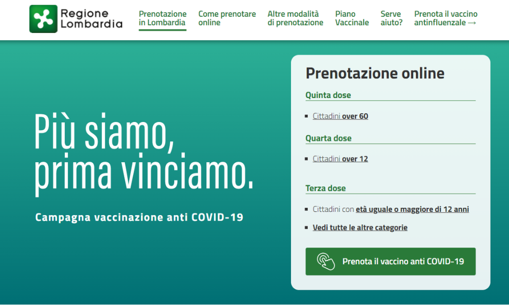 Campagna vaccinazione anti Covid-19