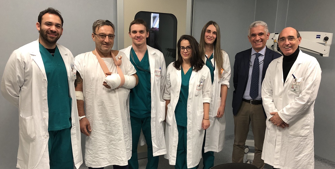 Salvato l’arto grazie all’intervento dei chirurghi del San Gerardo