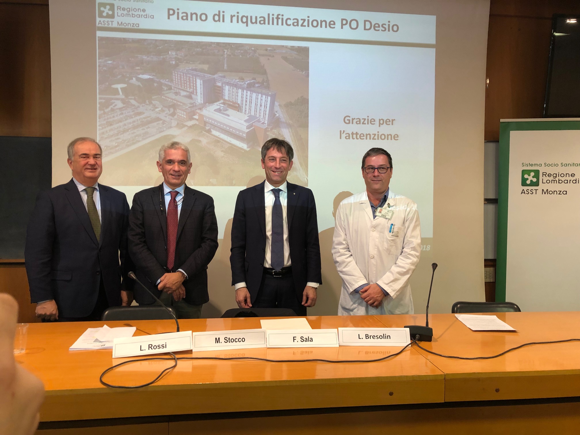 Al via la riqualificazione dell'ospedale di Desio