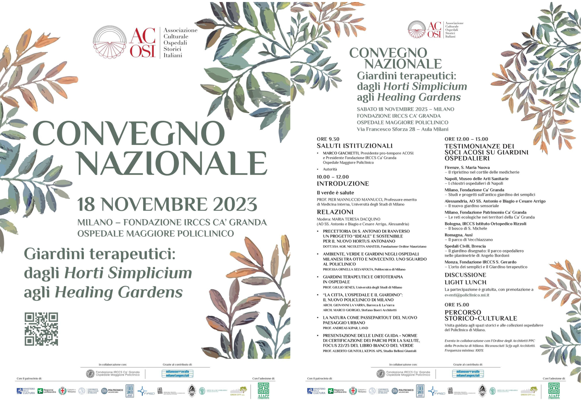 Giardini terapeutici: dagli Horti Simplicium agli Healing Gardens