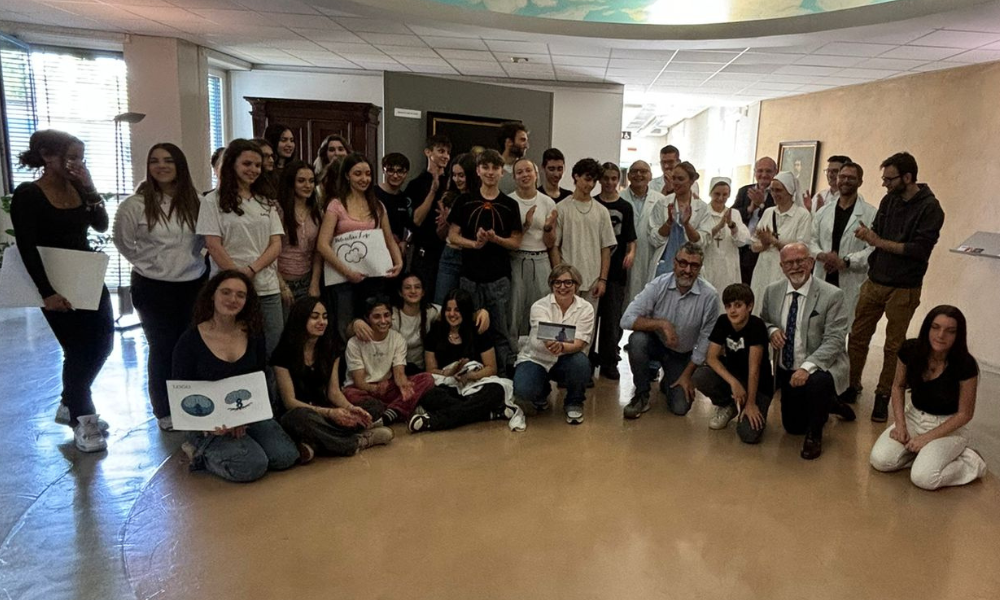 I compagni di Marta Roncoroni al San Gerardo per presentare progetti artistici